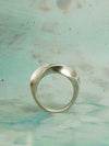 Ring 925er Silber, gedreht, organisch geformt