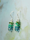 Ohrringe Steintraube London blue Topaz