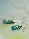 Ohrringe Steintraube London blue Topaz