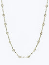 Kette aus 925er Silber mit gewundenen Stäbe